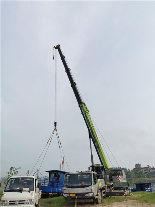 河东区桥梁建设吊装案例